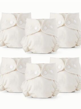 Esembly Size 1 Organic Reusable Cloth Diaper inners - Pack of 18